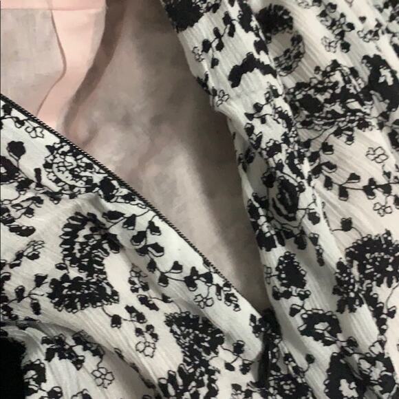 REBECCA MINKOFF‎ BLACK & WHITE DRESS S - Picture 10 of 12